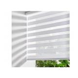 Persilux Zebra Blinds Size 34 x 72 Inches, White