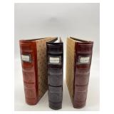 Lot of 3 CD/DVD Storage Binder