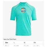 XL Kanu Surf Mens Mercury UPF 50+ Short Sleeve Sun