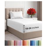 Extra Deep Pocket Twin XL Sheets - 3 Piece Breatha