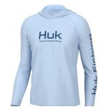 Huk Vented Pursuit Long-Sleeve Hoodie for Men - Ic