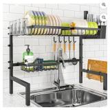 Over The Sink Dish Drying Rack,25.9"-33.4" Large S
