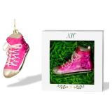 | Pink High Top Glass Ornament | Other Ornaments