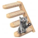 SKYWIN CAT STEPS - SOLID RUBBER WOOD CAT STAIRS GR