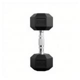 Barbell Coated Super Rubber Hex Dumbbell Weight-5L
