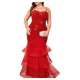 Size XL Women Sexy Sleeveless Sequin Mesh Patchwor