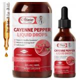 Lot of 3 Cayenne Pepper Drops,10:1 Concentrated Li