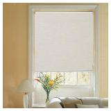30 x 75 Inches Joydeco 100% Blackout Roller Shade,
