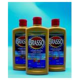 Lot of 3 Brasso Multi-Purpose Metal Polish, 8 oz