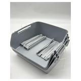 Lot of 3 Size 12 x 12 Inches Stackable Bin Organiz
