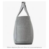 Grey Breast Pump Tote - Convenient for Carrying Pu