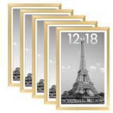 upsimples 12x18 Picture Frame Set of 5, Display Pi