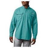Size Medium Columbia Men S Bahama II LS Shirt