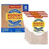 Lot of 2 Fresh Cab Rodent Repellent - Botanical Pe