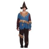 New Size Large EraSpooky Men Scarecrow Costume Adu