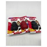 Lot Of 3 Kong Classic Dog Chee Toy Med