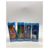 Lot of 4 various youth Finis swim goggles