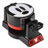Disney Mickey Mouse Double Flip Waffle Maker, Blac