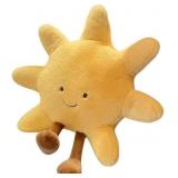 JOSON Sun Shaped Plush Toys, Soft Bedside Sofa Pil