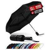 REPEL Windproof Travel Umbrella - Compact & Withst