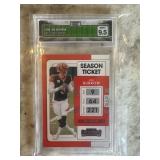 Graded Joe Burrow 2021 Panini Contenders Season Ti