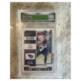 Graded Will Levis 2023 Panini Contenders Season Ti