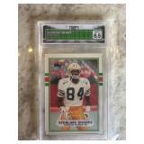 Vintage Graded Sterling Sharpe 1989 Topps Rookie P