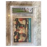 Vintage Graded Reds Heavy Hitters 1961 Topps Set B