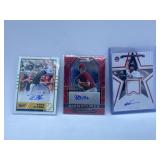 Lot of Autographed MLB Future Stars