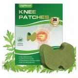 36 Pcs Knee Patches,Wormwood Extract Sticker 8-Hou