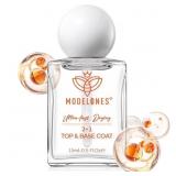 New Lot of 3 - modelones Nail Polish Top Coat Base