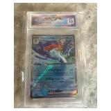 Graded Pok mon Gold Label Gem Mint 10 Quaquaval EX
