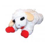 Multipet Lamb Chop Multicolored Plush Dog Toy Larg