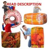 Skywin Inflatable Battle Bunkers - 4 Piece Obstacl