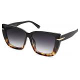 SOJOS Big Large Oversized Cat Eye Sunglasses for W