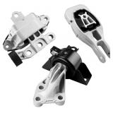 JDMON 3Pcs Engine Motor & Transmission Mount Kit R