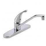 Peerless One Handle Chrome Kitchen Faucet