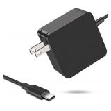65W USB C Power Adapter, Fiattigear Type C Power P