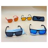 4-pairs of high quality sun glasses!