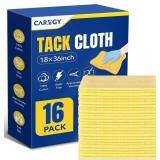 CAREGY 16Pcs Tack Cloth for Removing Dust from Woo