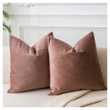 JUSPURBET Couch Pillow Covers Set of 2 Decorative