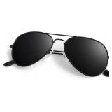 Pilot Sunglasses Men Womens Lightweight Metal Fram