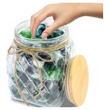 Skywin TidyFriend Glass Laundry Pods Container, La