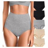 Size XL OLIKEME High Waisted Underwear for Women T