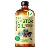 EWG Verified Castor Oil Organic Glass Bottle 16 fl