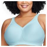 Size 42F Glamorise Full Figure Plus Size MagicLift