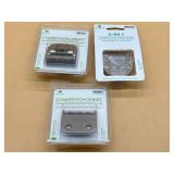 Three Wahl brand attachments