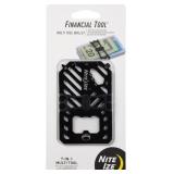 Nite Ize Financial Multi Tool Wallet - Stainless S