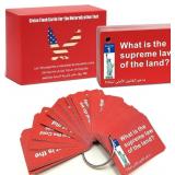 2025 US Citizenship Test Flash Cards, Bilingual En