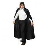 One size Long Fab Hooded Cape